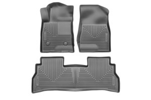 Chevrolet Trax Floor Liners - Front + Rear - Husky Liners - WeatherBeater - Black - 2024+